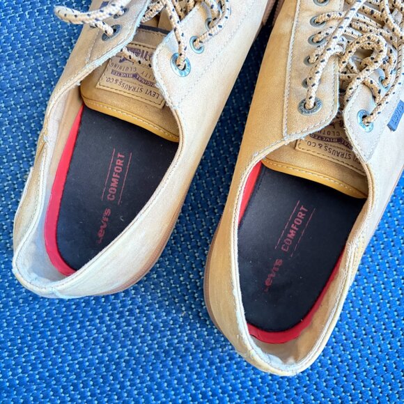 Levi’s 501 Tan Low-Top Sneakers Men’s 10 - Pre-owned - Picture 12 of 14